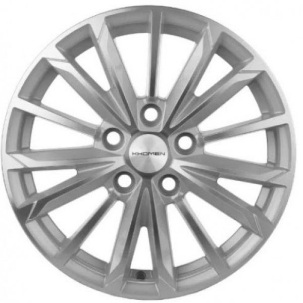 Диск литой 16*6,5 5*114,3 Et 50 D66,1 Khomen F-SILVER-FP