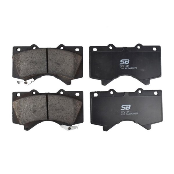 Колодки тормозные передние Toyota 04465-60280 SB Nagamochi BP21541 (D2278MH,NP1045,SP1381,SN139P)