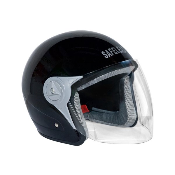 Шлем открытый Safelead HF-212 NEW DEEP BLUE, бургунди, черный, размер XL