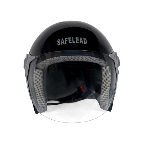 Шлем открытый Safelead HF-212 NEW DEEP BLUE, бургунди, черный, размер XL