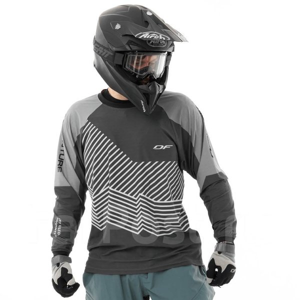 Джерси QUAD DIRT Man Grey (S)