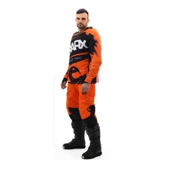 Костюм эндуро SPARX ЕХ01 VENUM оранжево-черный, L