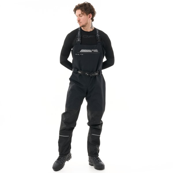 Вейдерсы мембранные QUAD PRO Man Black (XL (носок 42-43))