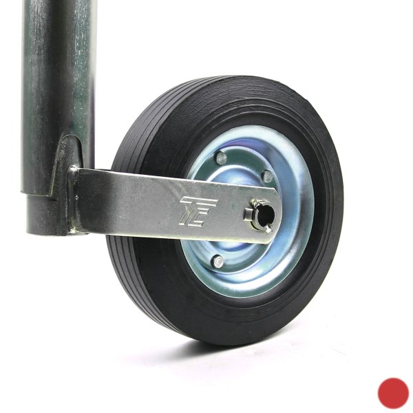 Колесо опорное 01012 PR Red (48мм) TRAILERCOM