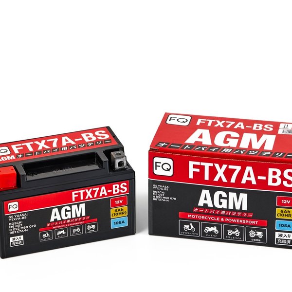 Аккумулятор мото FQ   FTX7A  AGM   6А R