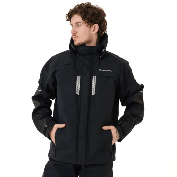 Мембранная куртка QUAD PRO Man BLACK XXL Dragonfly 