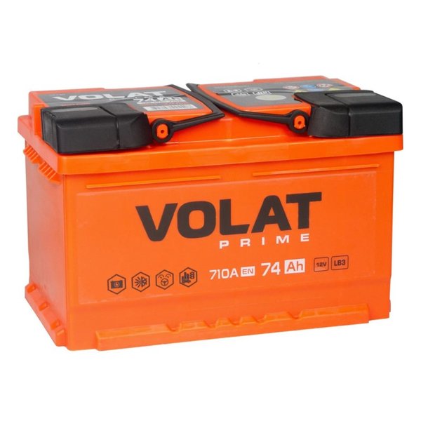 Аккумулятор VOLAT Prime 74 А/ч LB низкий