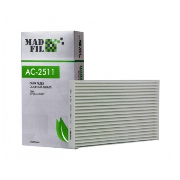 Фильтр салонный Madfil AC-2511 (AC-210E Vic)