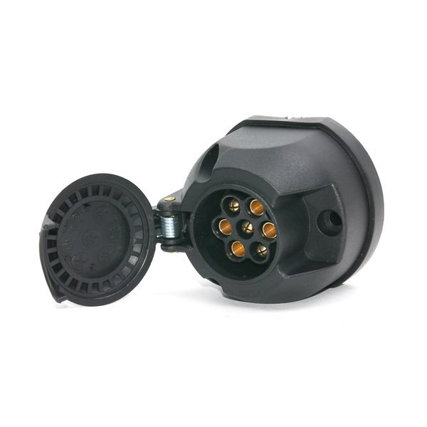 Розетка 7pin 12V TRAILERCOM TMF1004 (пластик)