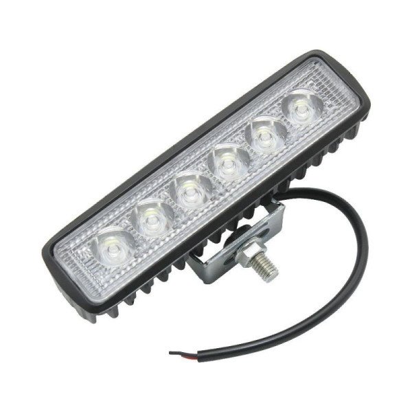 Фара рабоч. и доп. освещения (LED, 9-32V) противотум. свет, ДХО 18WLF Allroad Flood (1 шт.)