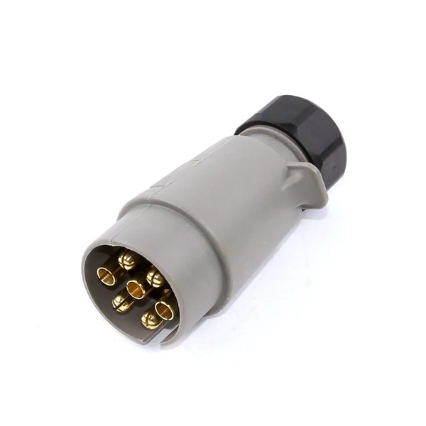 Вилка прицепа 7 pin 12V Trailercom TM3050W