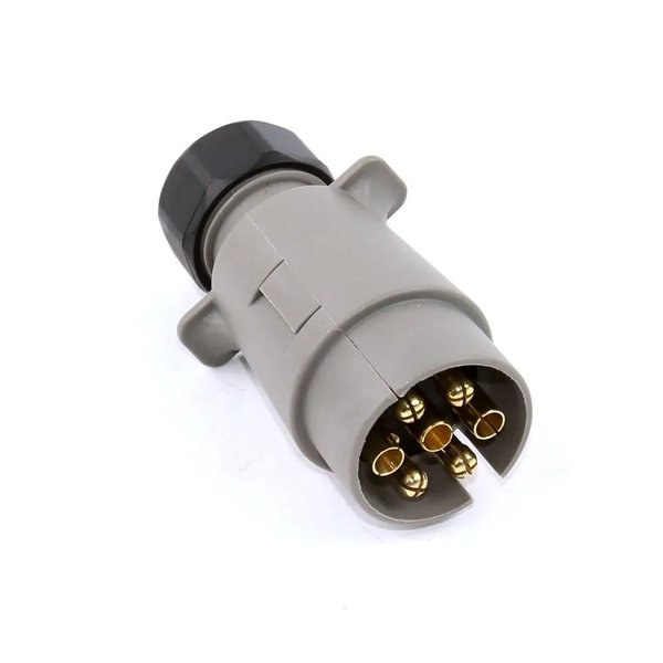 Вилка прицепа 7 pin 12V Trailercom TM3050W