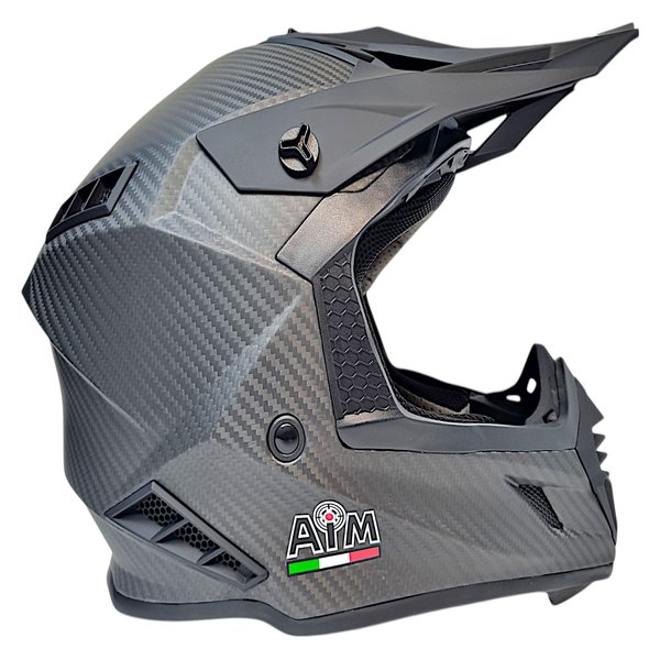 Шлем AiM RH855 Carbon 3K Matt S