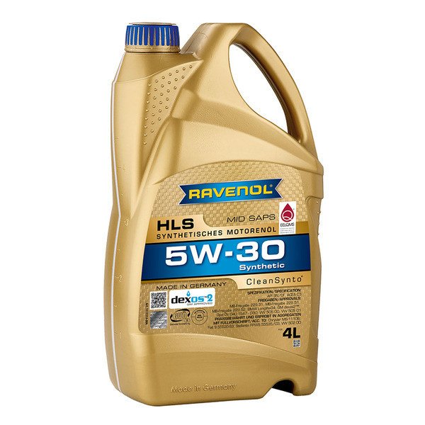 Масло моторное Ravenol HLS 5W30 4л 