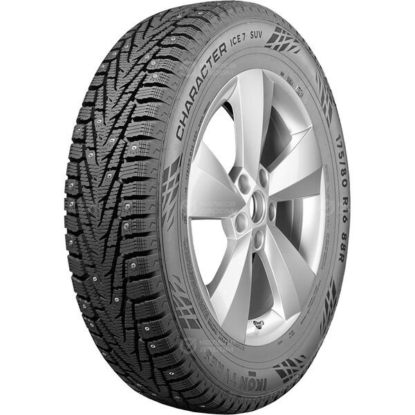 Автошина 175/80-16 Ikon (Nokian Tyres) Character Ice 7 (Nordman 7) 88R шип