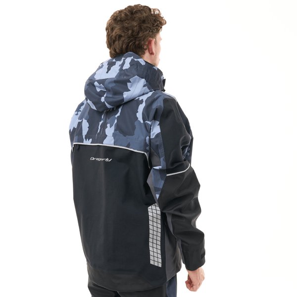 Мембранная куртка QUAD PRO Man Dark Camo-Black L Dragonfly 