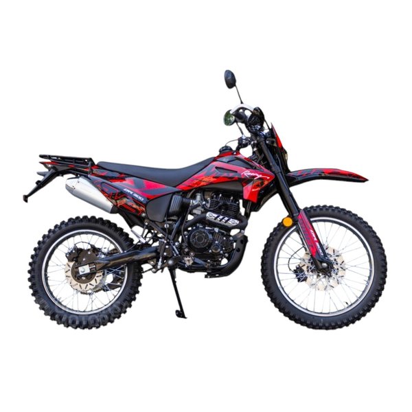 Мотоцикл Racer ZWC2-300B Booster красный