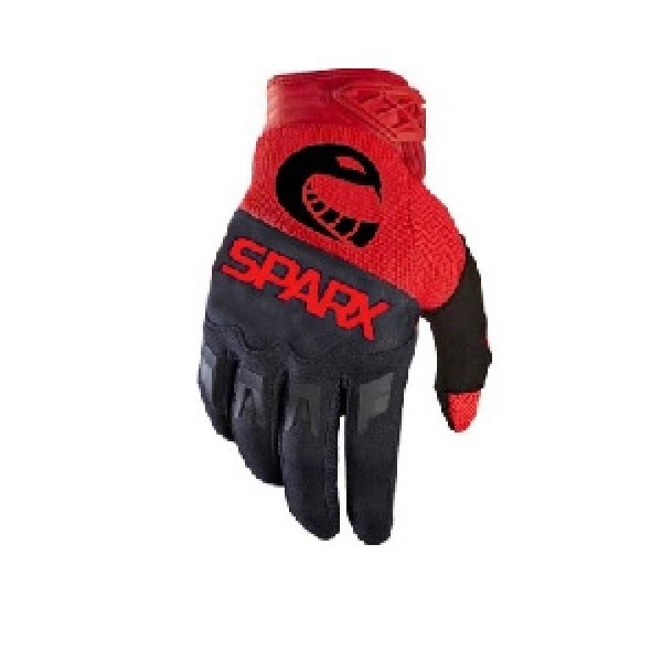 Мотоперчатки текстильные Sparx FX02 красный L