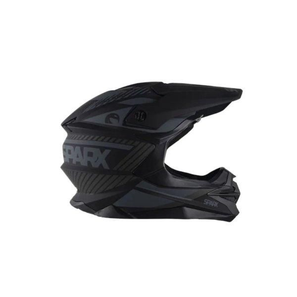 Шлем Sparx Fenix Gravity (JK-6803) черно-серый матовый XL