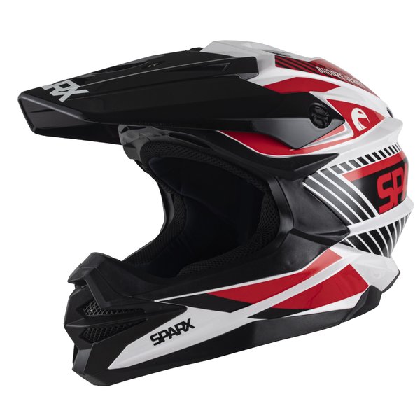 Шлем Sparx Fenix Gravity(JK-6803) бело-красный XXXL