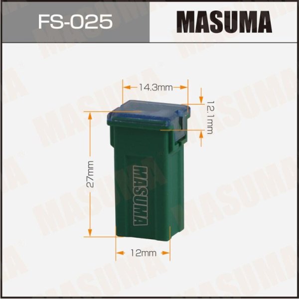 Предохранитель J-тип 40А Masuma FS-025