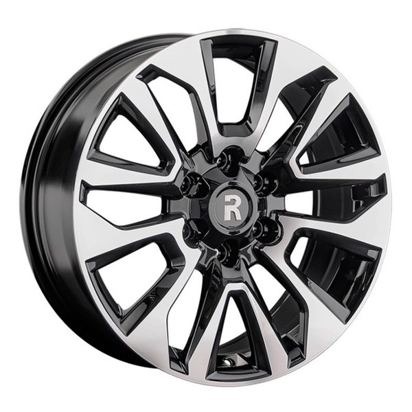 Диск литой 19*7,5 6*139,7 Et25 106,1 TY447 BKF Toyota