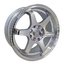 Диск литой 16*7 4*100/114,3 Et40 73,1 657 Silver Machine Rays