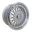 Диск литой 16*7 4*100/114,3 Et40 73,1 RS Silver machine BBS Flow Form
