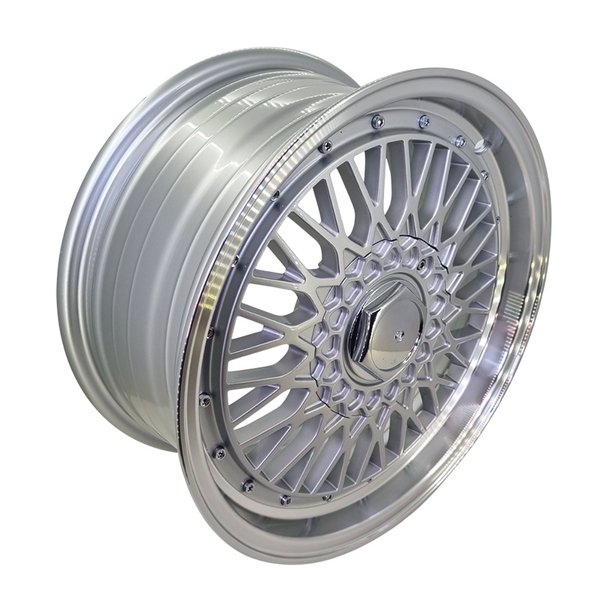 Диск литой 16*7 4*100/114,3 Et40 73,1 RS Silver machine BBS Flow Form