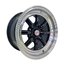 Диск литой 14*7,5 4*100/114,3 Et20 73,1 KS009 Black+Lip Polished WATANABE