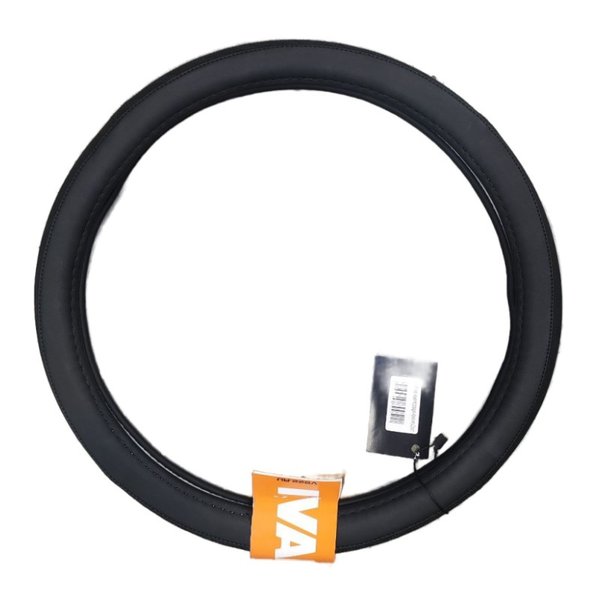 *Оплетка М нат кожа черная черная нить Солист 