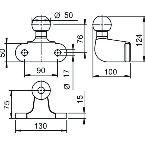 Шар тип F черный