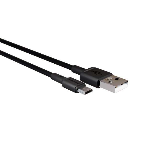 Дата-кабель USB 2.0А для micro USB More choice K14m TPE 2м (Black)