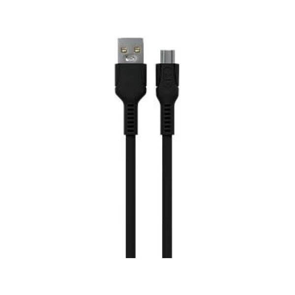 Дата-кабель USB 6.0A QC3.0 66W для Type-C More choice K65as ПВХ 1м (Black)