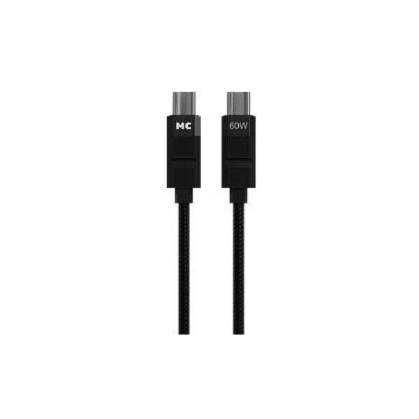Дата-кабель USB 3.0A PD 60W для Type-C Type-C More choice K83aa силикон 2м (Black)