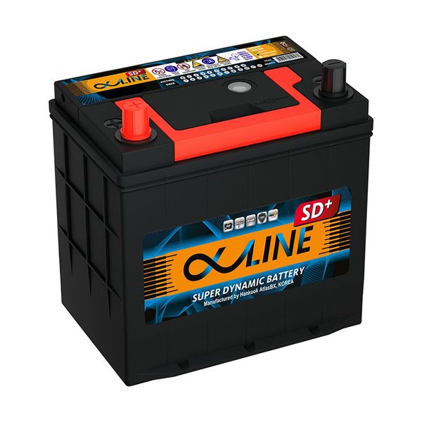 Аккумулятор Alphaline SD+ 44 А/ч 46B19R (2022г)
