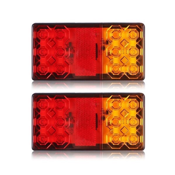 Фонарь задний для прицепа комплект 2 шт. WD-039