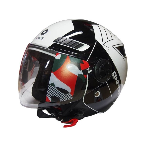 Уцен.Шлем открытый SHIRO SH-62 OXFORD EVO, цвет WHITE, размер L