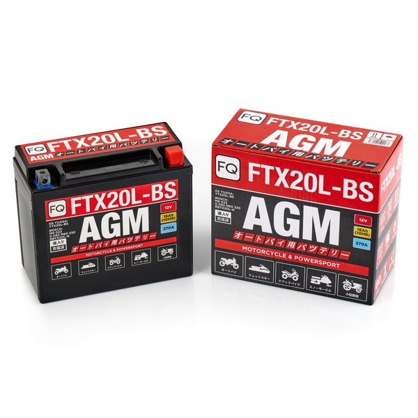 Аккумулятор мото FQ FTX20  AGM 18,0A L
