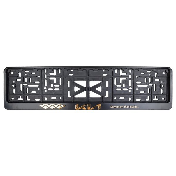 Рамка номера 112/1-КА-з книжка KIA золото Новая