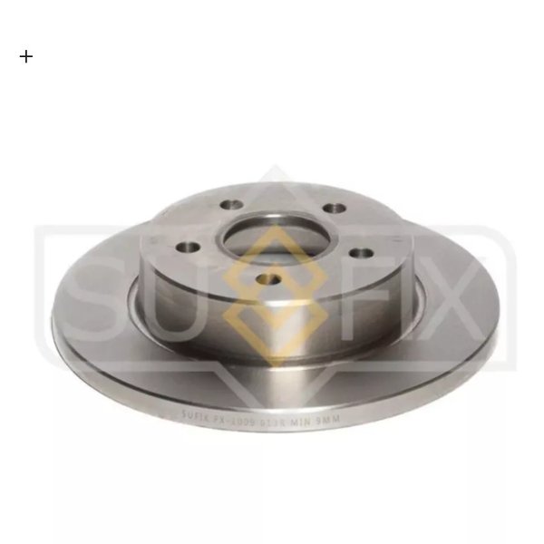 Диск тормозной задн Ford 1748745 Sufix FX-1009 FOCUS II 04- C-MAX 1.6/1.8/2.0/2.0D 04- DF4372 D=265