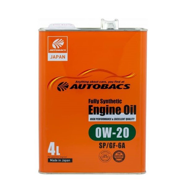 Масло моторное Akira (Autobacs) 0W20 SP/GF-6A 4