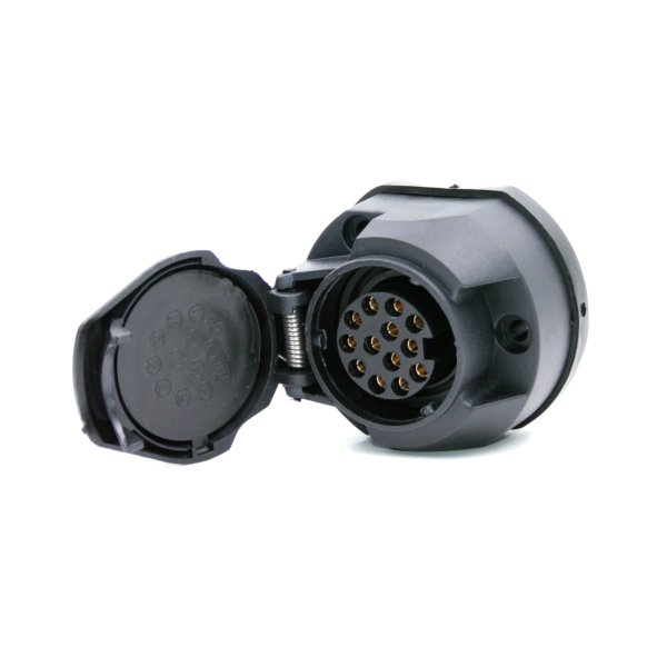 Розетка фаркопа 13pin Trailercom TM3008(пластик)