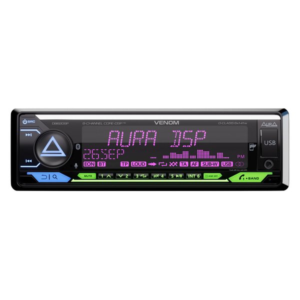 Автомагнитола AURA Venom 862 DSP USB-ресивер