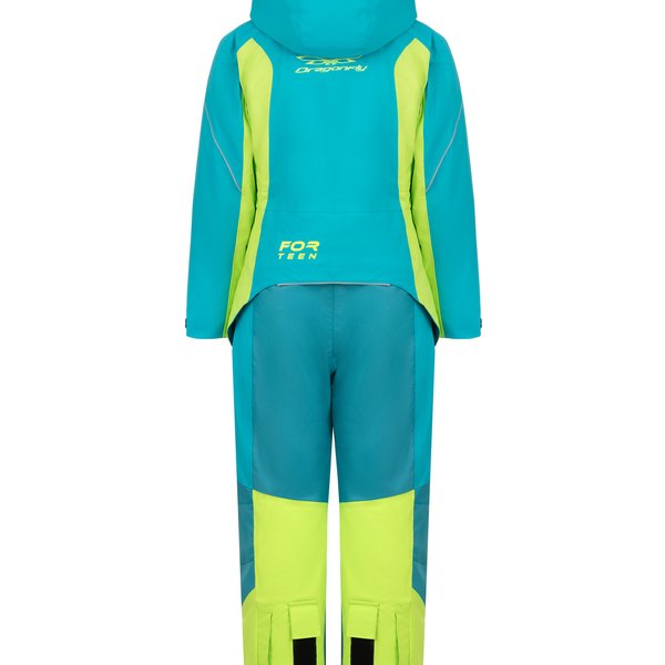 Комбинезон Junior Gravity Dark Green - Lime Dragonfly зимний утепл.(116-122)