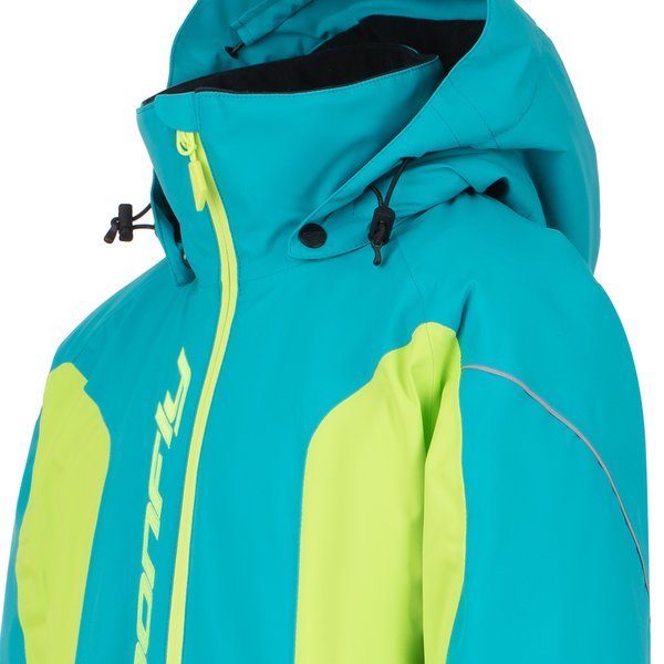 Комбинезон Junior Gravity Dark Green - Lime Dragonfly зимний утепл.(116-122)