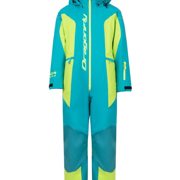 Комбинезон Junior Gravity Dark Green - Lime Dragonfly зимний утепл.(116-122)