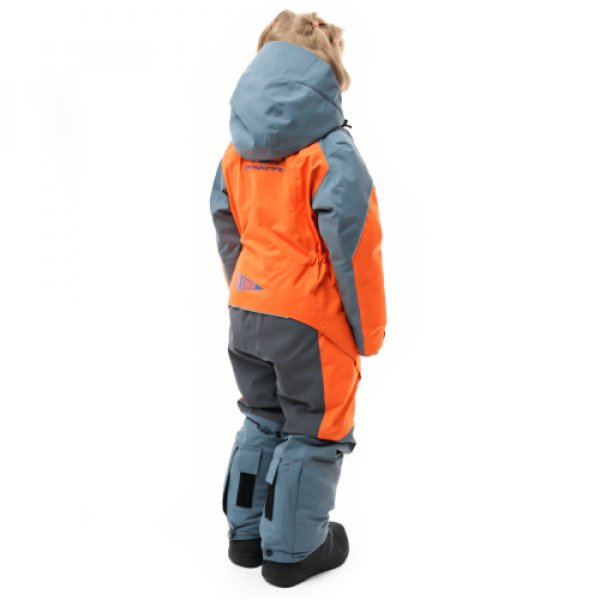 Комбинезон Junior Gravity Grey - Orange Dragonfly зимний утепл.(116-122)