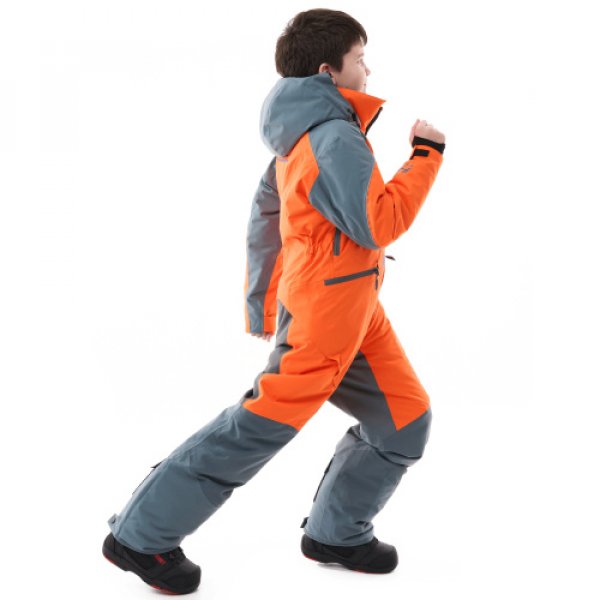 Комбинезон Teenager Gravity Grey - Orange Dragonfly зимний утепл.(140-146)