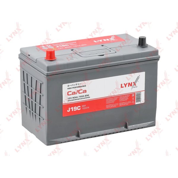 Аккумулятор LYNXauto Asia 90 А/ч 105D31R